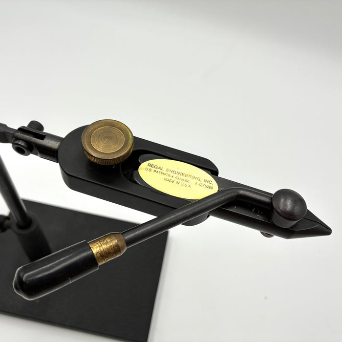 Used Fly Tying Vise - Regal Medallion Black Base
