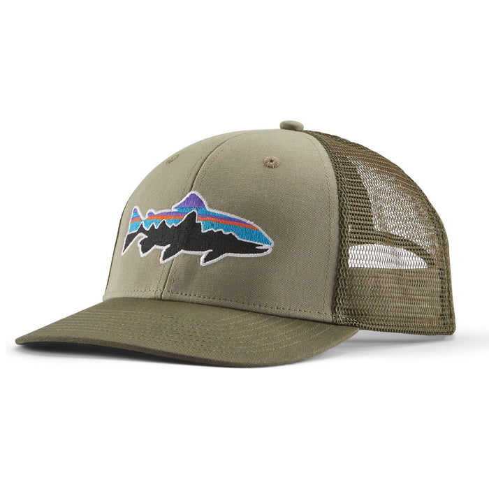 Patagonia Fitz Roy Trout Trucker Hat River Rock Green Image 01