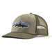 Patagonia Fitz Roy Trout Trucker Hat River Rock Green Image 01
