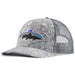 Patagonia Fitz Roy Trout Trucker Hat Rock Wash: Thermal Blue Image 01