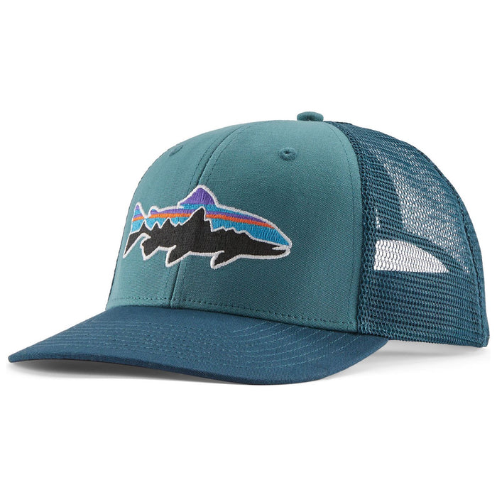 Patagonia Fitz Roy Trout Trucker Hat Wetland Blue Image 01