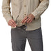 Patagonia Men's L/S Sun Stretch Shirt Pumice Image 05