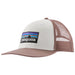 Patagonia P-6 Logo Trucker Hat Birch White Image 01