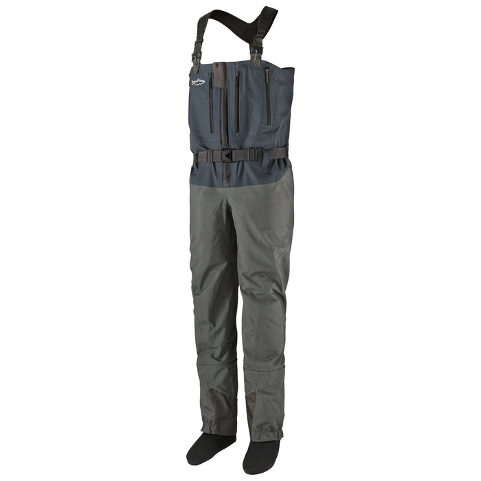 Patagonia Swiftcurrent Expedition Zip Front Waders Forge Grey Image 01