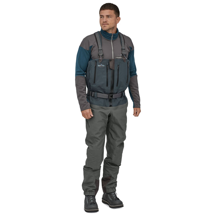 Patagonia Swiftcurrent Expedition Zip Front Waders Forge Grey Image 02