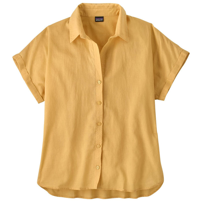 Patagonia Women's Lightweight A/C Shirt Beeswax Tan Image 01