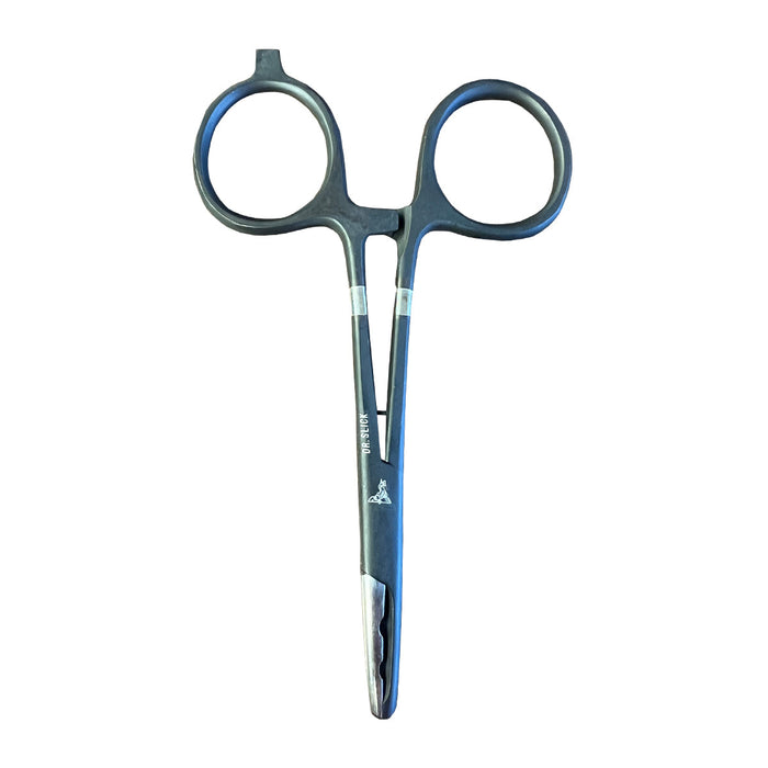 Dr. Slick Split Shot Clamp 5" Silver Jaw Black w/ Screwdriver/Shot Opener Straight