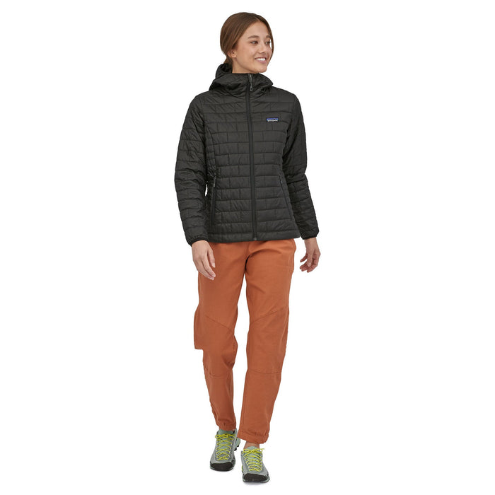 Patagonia Women's Nano Puff Hoody Black Image 03