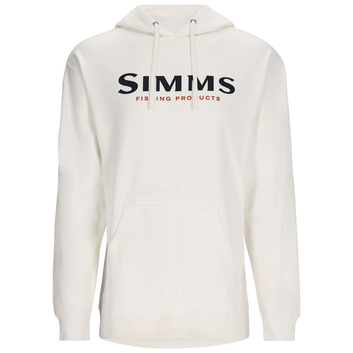 Simms Logo Hoody White Image 01
