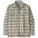 Patagonia Men's Organic Cotton Midweight Fjord Flannel LS Shirt Fields: Natural Image 01