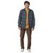 Patagonia Men's Organic Cotton Midweight Fjord Flannel LS Shirt Ice Caps: Belay Blue Image 02