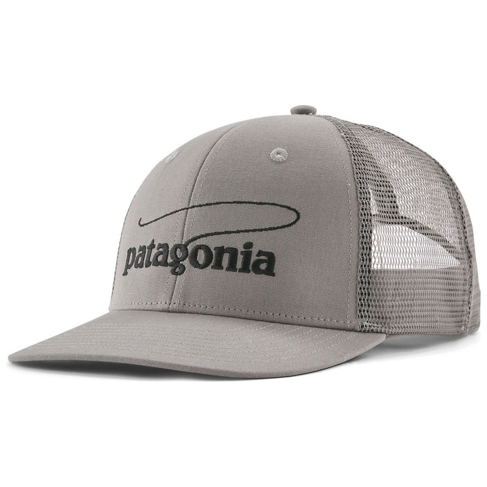 Patagonia Take a Stand Trucker Hat Casting Logo: Forever Grey Image 01