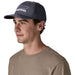 Patagonia Take a Stand Trucker Hat Casting Logo: Smolder Blue Image 02