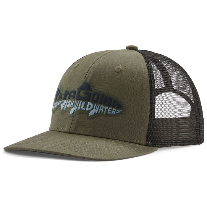 Patagonia Take a Stand Trucker Hat Wild Waterline: Basin Green Image 01