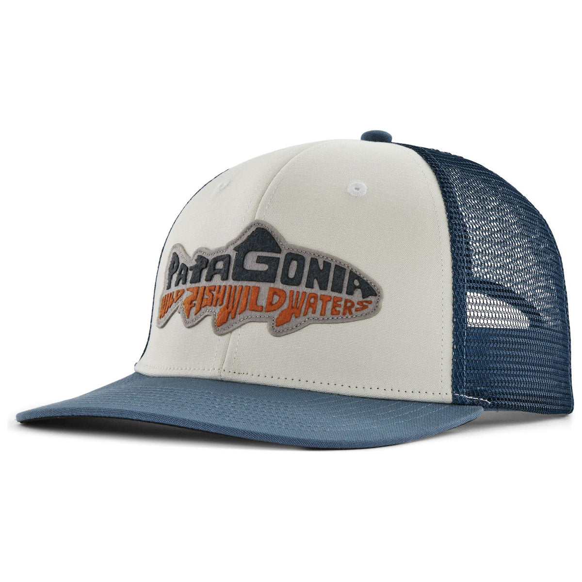 New Patagonia Trucker Hat Patagonia Fitz Roy Trout Trucker – Waters West Fly Fishing  main image 2