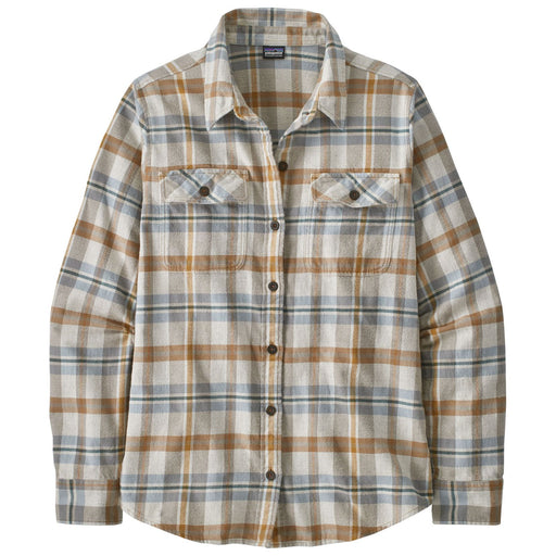 Patagonia Women's Organic Cotton Midweight Fjord Flannel Shirt  Fields: Natural Image 01