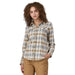 Patagonia Women's Organic Cotton Midweight Fjord Flannel Shirt  Fields: Natural Image 03