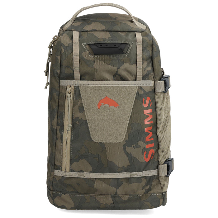 Simms Tributary Sling Pack Regiment Camo Olive Drab Image 01