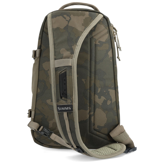 Simms Tributary Sling Pack Regiment Camo Olive Drab Image 02