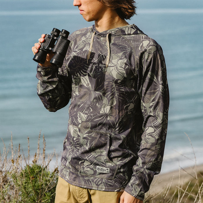 Howler Brothers Loggerhead Hoodie Tropic Noir : Antique Black Image 07