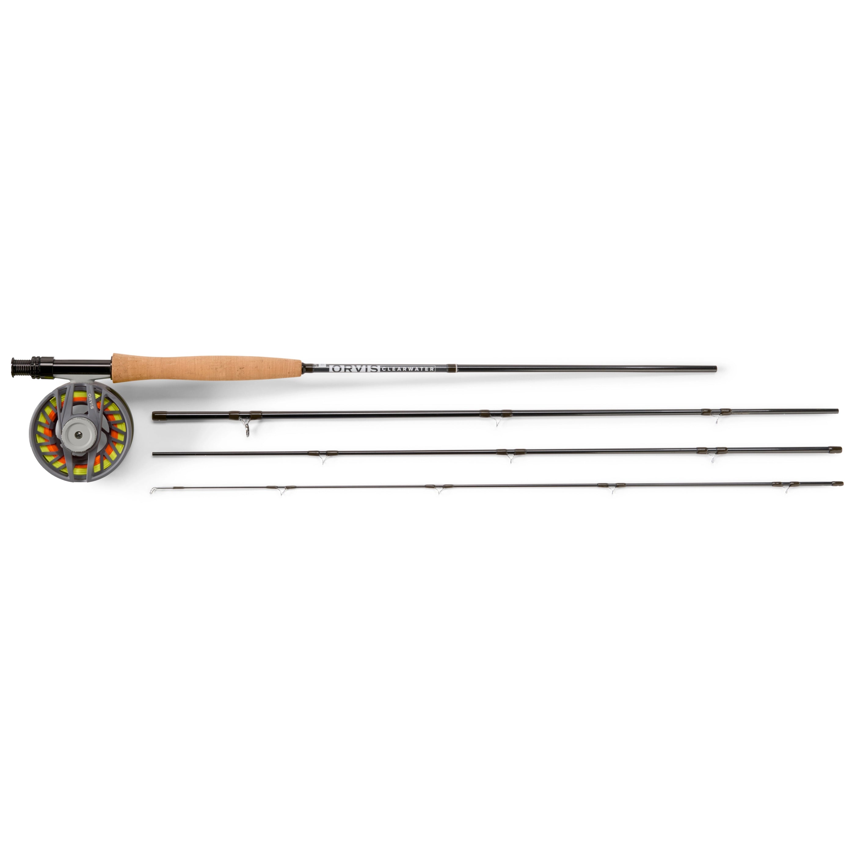 Eagle Claw MT. Elbert 9-Foot 5WT Fly Rod - 4-Piece IM7 Graphite Fishing Rod With Tube