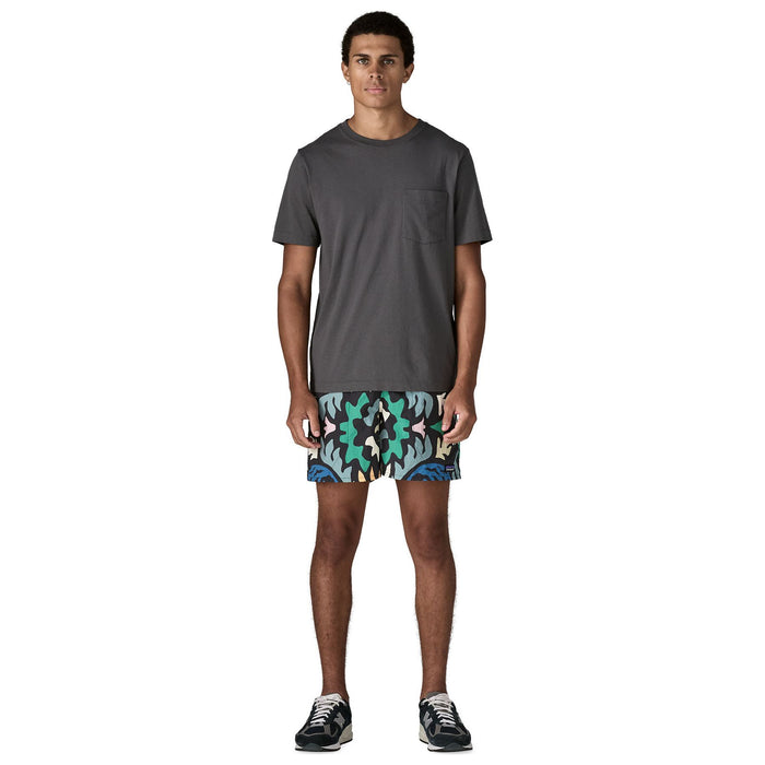 Patagonia Men's Baggies Shorts - 5 in. Kaleido: Black