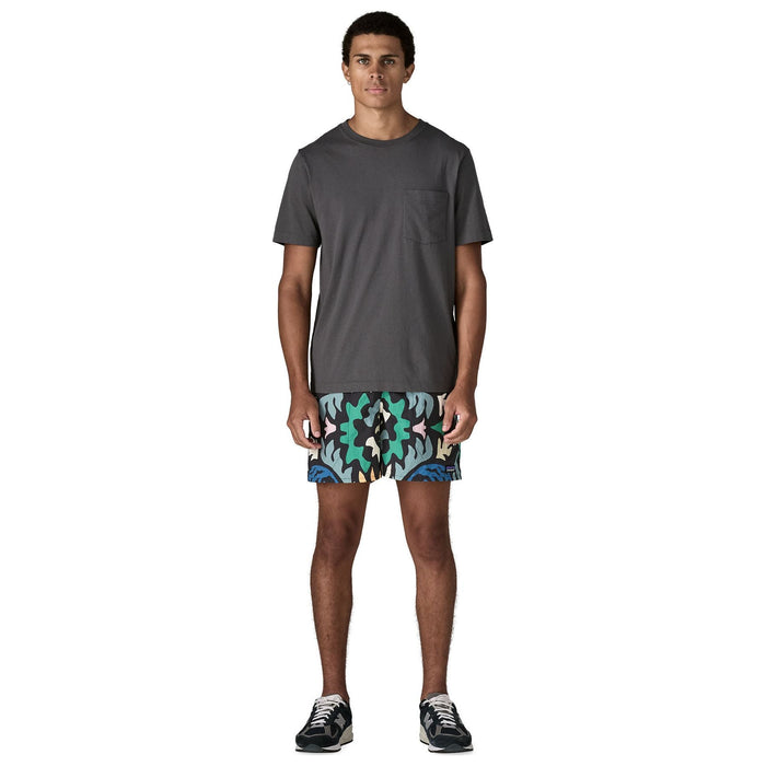 Patagonia Men's Baggies Shorts - 5 in. Kaleido: Black