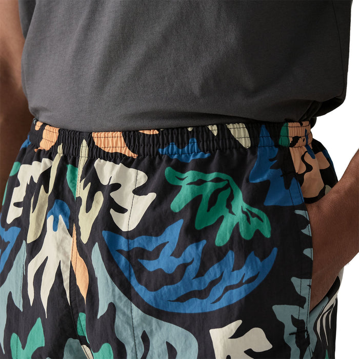 Patagonia Men's Baggies Shorts - 5 in. Kaleido: Black