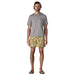Patagonia Men's Baggies Shorts - 5 in. Shelly Shelly: Mellow Melon