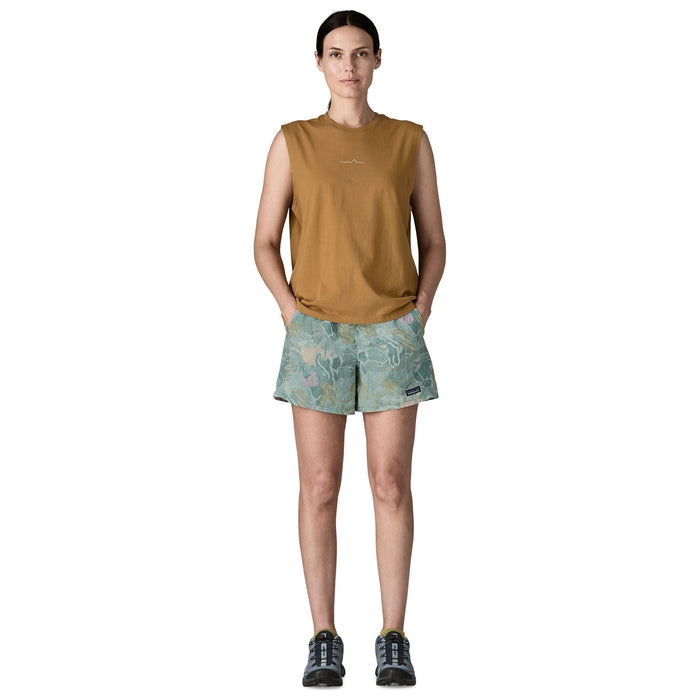 Patagonia Women's Baggies Shorts - 5 in. Moon Tripper: Virtually Blue
