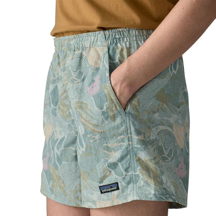 Patagonia Women's Baggies Shorts - 5 in. Moon Tripper: Virtually Blue