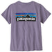 Patagonia Womens P-6 Logo Responsibili-Tee Concrete Purple Image 01