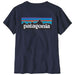 Patagonia Womens P-6 Logo Responsibili-Tee New Navy Image 01