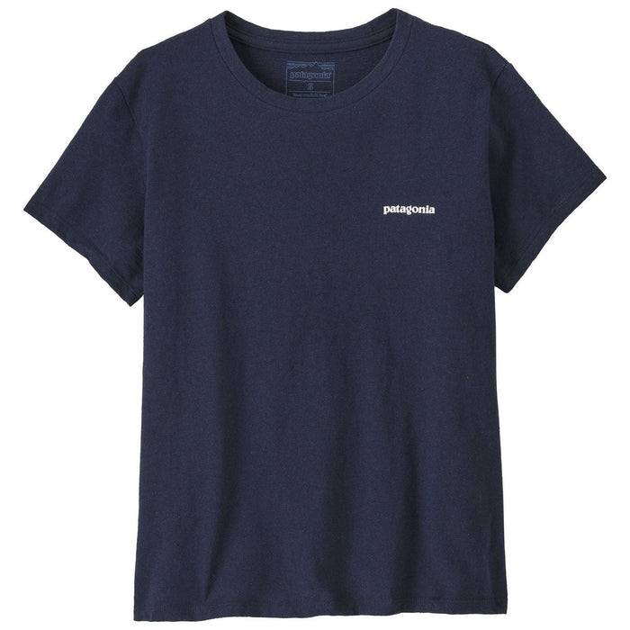 Patagonia Womens P-6 Logo Responsibili-Tee New Navy Image 02