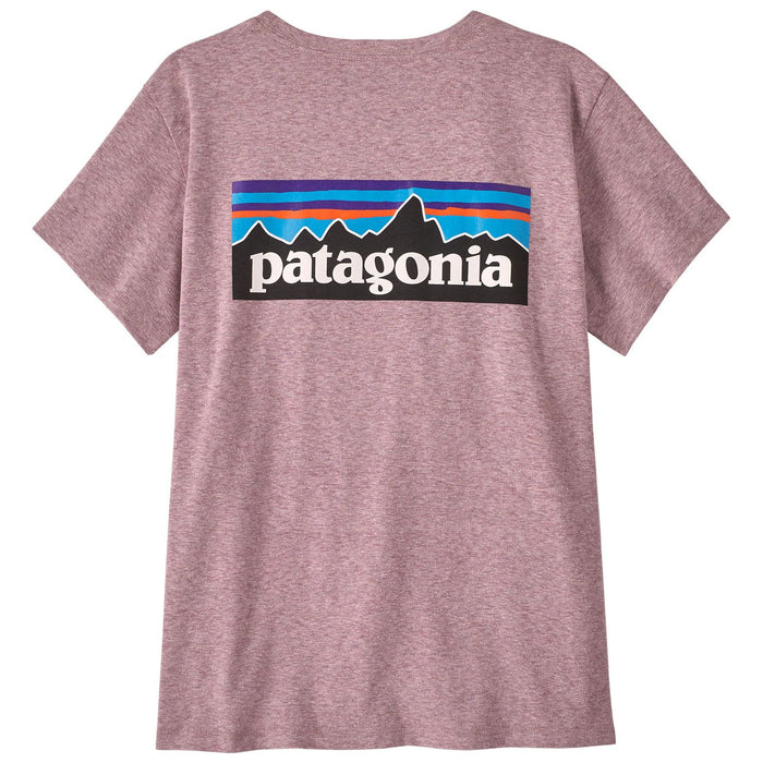Patagonia Women's P-6 Logo Responsibili-Tee Quiet Violet