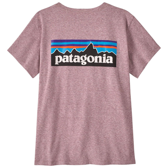 Patagonia Women's P-6 Logo Responsibili-Tee Quiet Violet