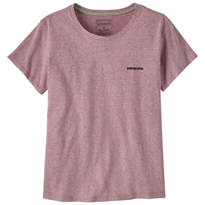 Patagonia Women's P-6 Logo Responsibili-Tee Quiet Violet