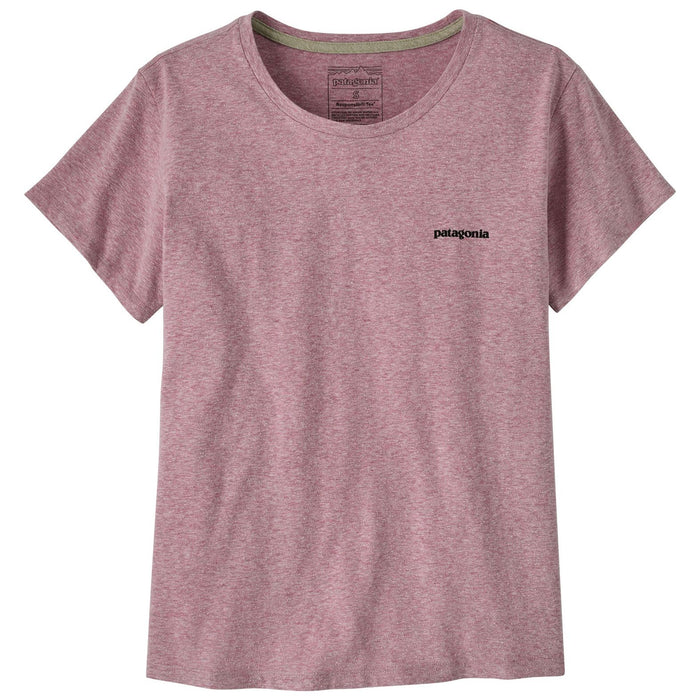 Patagonia Women's P-6 Logo Responsibili-Tee Quiet Violet