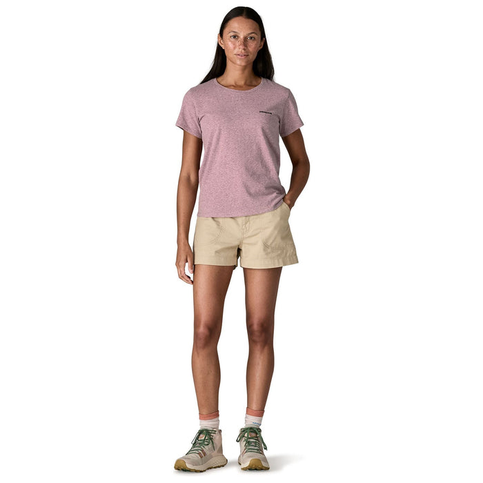 Patagonia Women's P-6 Logo Responsibili-Tee Quiet Violet