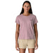 Patagonia Women's P-6 Logo Responsibili-Tee Quiet Violet