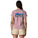 Patagonia Women's P-6 Logo Responsibili-Tee Quiet Violet