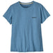 Patagonia Women's P-6 Logo Responsibili-Tee Shore Blue