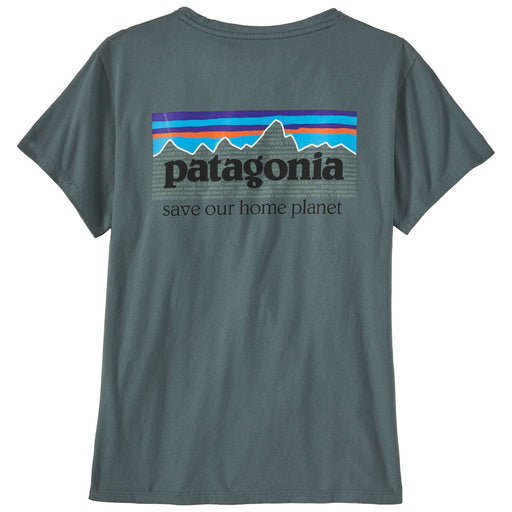 Patagonia Women's P 6 Mission Organic T-Shirt Nouveau Green Image 01