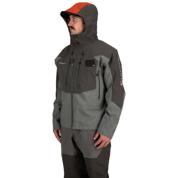 Simms Men's G3 Guide Jacket Gunmetal Image 03