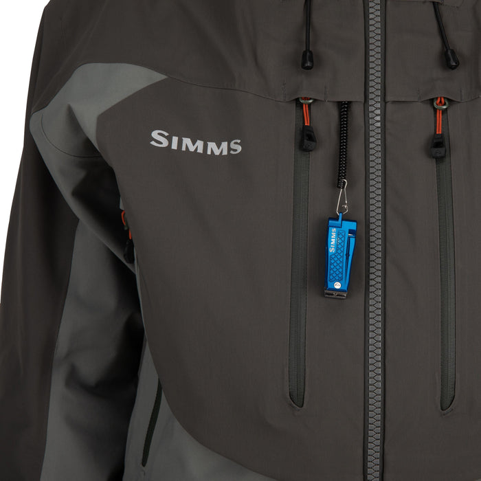 Simms Men's G3 Guide Jacket Gunmetal Image 11