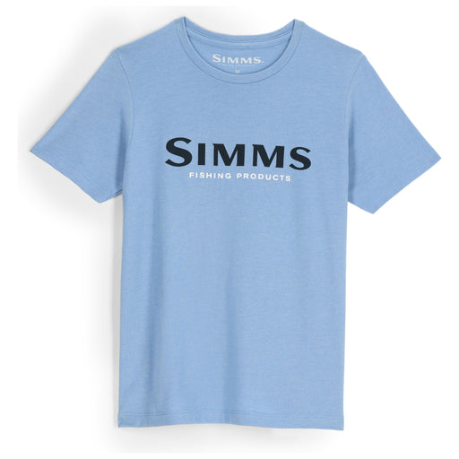 Simms Kid's Logo T-Shirt Light Blue Image 01