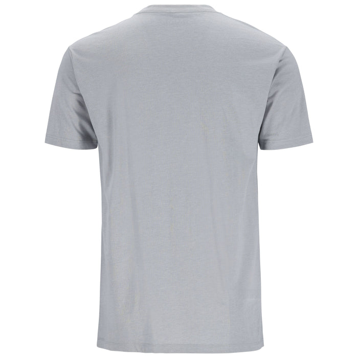 Simms Trout Outline T-Shirt Stone Heather 02