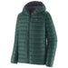 Patagonia Men's Down Sweater Hoody Cascade Green Image 01