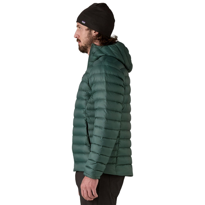 Patagonia Men's Down Sweater Hoody Cascade Green Image 04