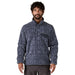 Patagonia Men's Lightweight Synchilla Snap-T Pullover Flow: Sunken Blue Image 02